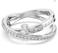 Anello Swarovski Donna in Lega metallica Cristallo 5691232 - 5691232